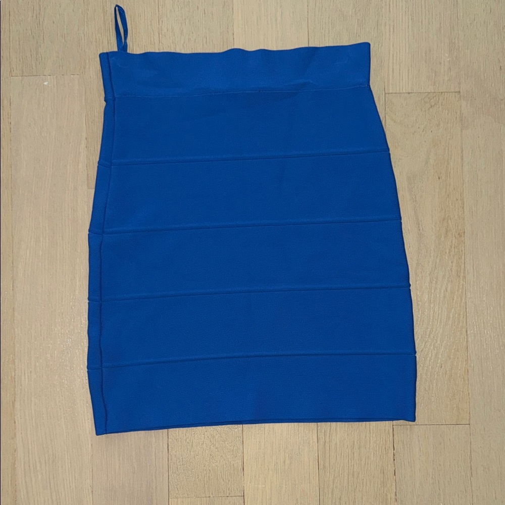 BCBGMaxAzria Vibrant Blue Pencil Skirt